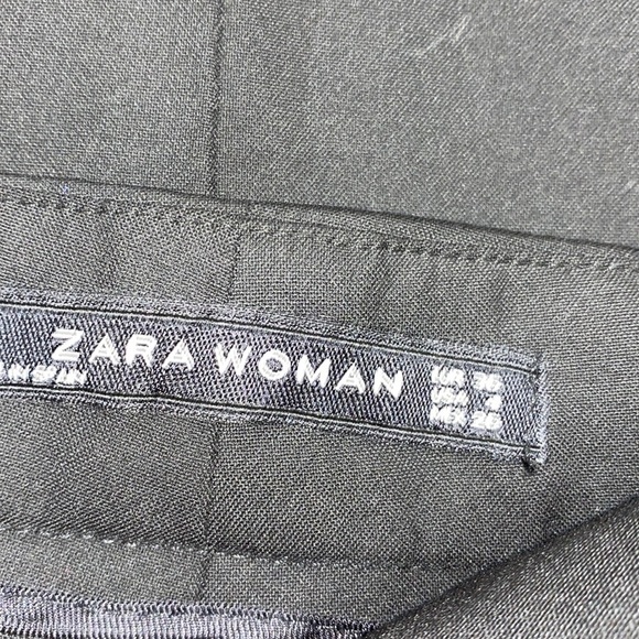 Zara woman black trousers pants size 4 - Picture 3 of 6